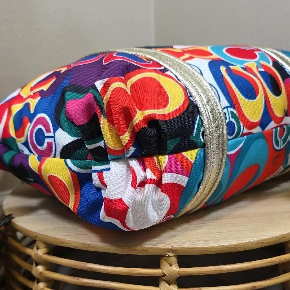 Coach Poppy Pop C Glam Tote and Wallet - Picture 7 of 16